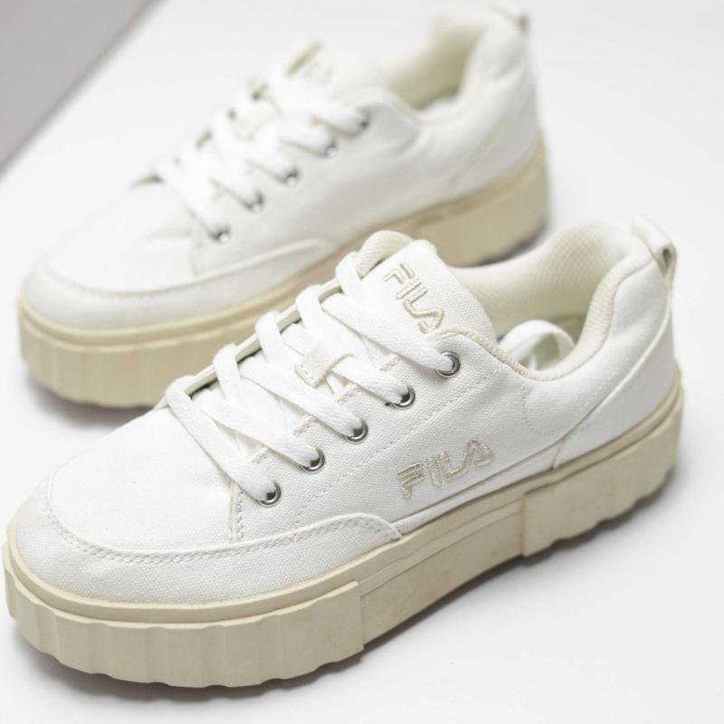 Giầy Fila Sandblast Raw CV Beige