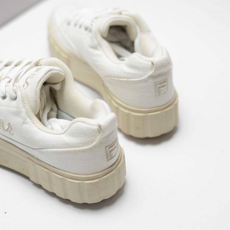Giầy Fila Sandblast Raw CV Beige