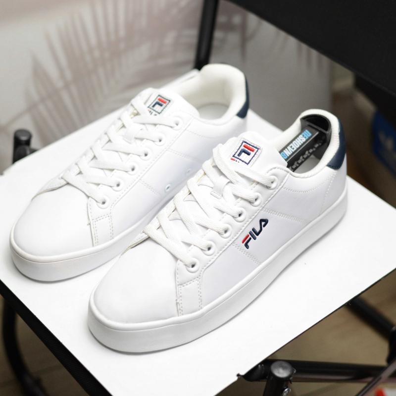 Giày Fila Court Deluxe White/Navy