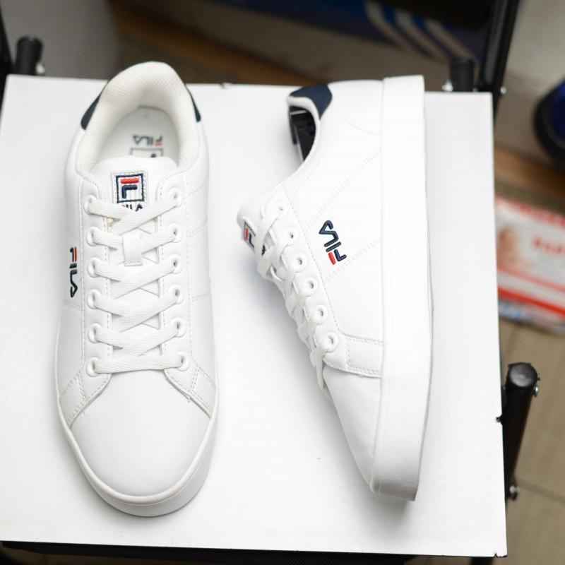 Giày Fila Court Deluxe White/Navy