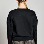Áo Nỉ Trendy Moto Graphic Fleece Pullover Sweatshirt