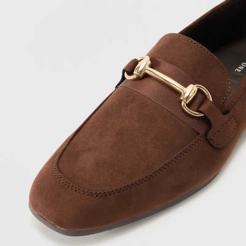 Giầy Pier One Loadfers - Brown