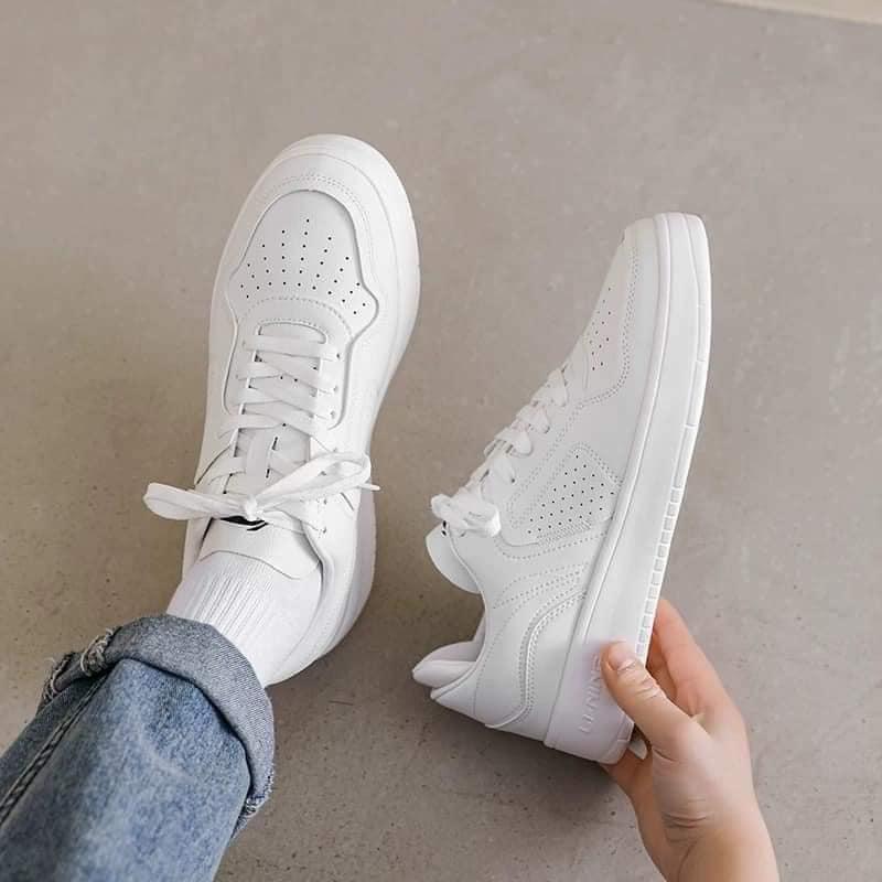 Giầy Lining Sneaker Allwhite