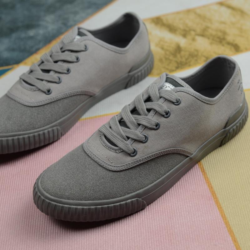 Giầy Penguin Canvas & Suede Sneakers