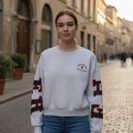 Áo nỉ Croptop 'EMPOWER WITH LOVE’