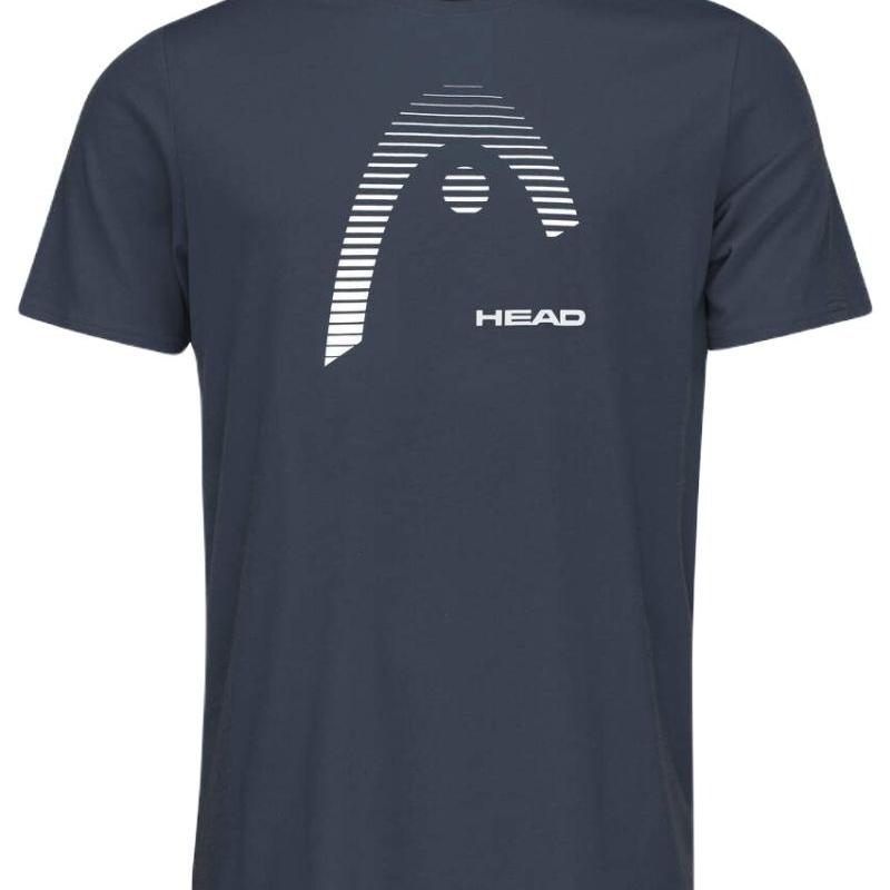 Áo Thun Head Club Carl Men's Tennis T-Shirt - Navy