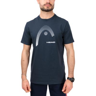 Áo Thun Head Club Carl Men's Tennis T-Shirt - Navy