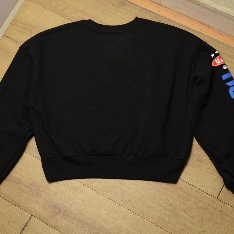 Áo Nỉ Trendy Moto Graphic Fleece Pullover Sweatshirt