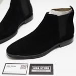 Giầy Chelsea Boot Aldo Gweracien Genuine Black Suede
