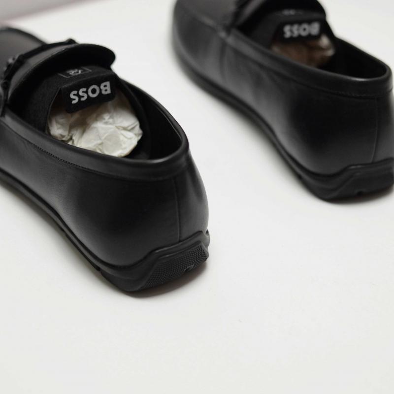 Giầy Aldo Moccasins Black Synthetic Black Platform