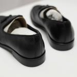 Giày Aldo Black Loadfers