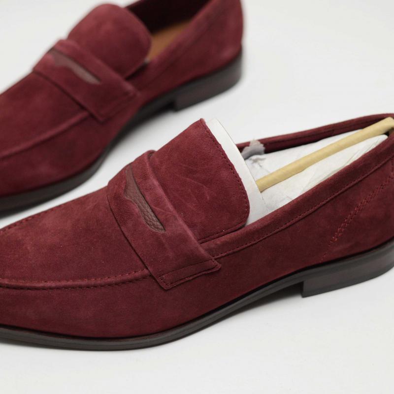Giầy Aldo Spector Red Penny Loafer
