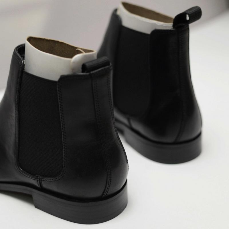 Giầy Chelsea Boot Aldo Black Leather