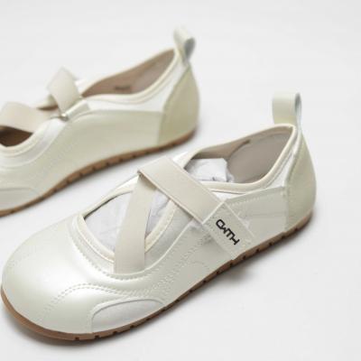 Giầy búp bê quai chéo