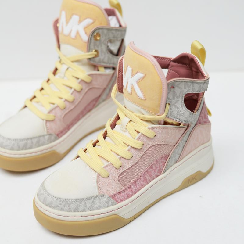 Giầy Michel Kors Matson High Top Multi Tech Canvas Sneakers