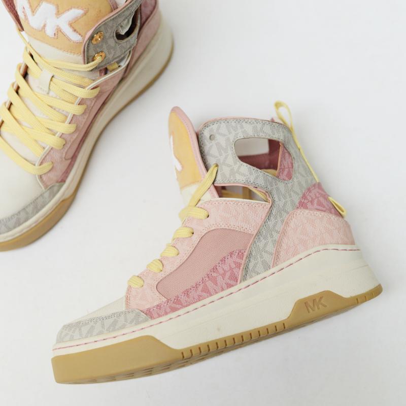 Giầy Michel Kors Matson High Top Multi Tech Canvas Sneakers