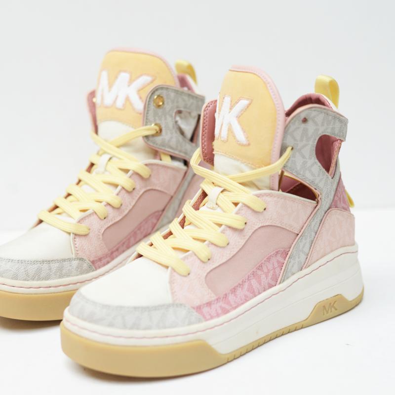 Giầy Michel Kors Matson High Top Multi Tech Canvas Sneakers