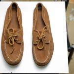 Giầy Timberland classic 2 eye boat shoes in brown