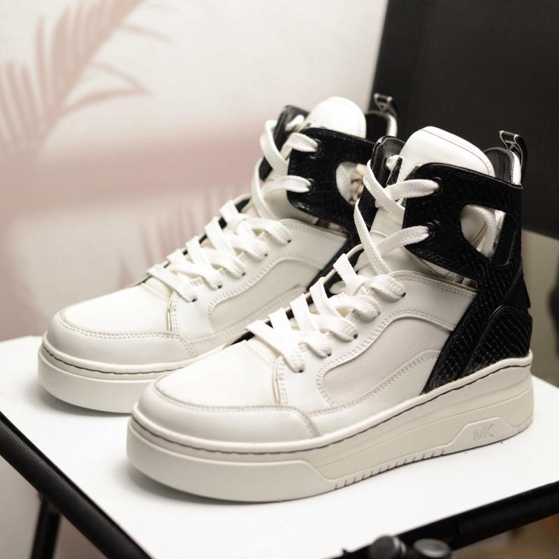 Giầy Michel Kors Matson High Top Multi Tech Canvas Sneakers