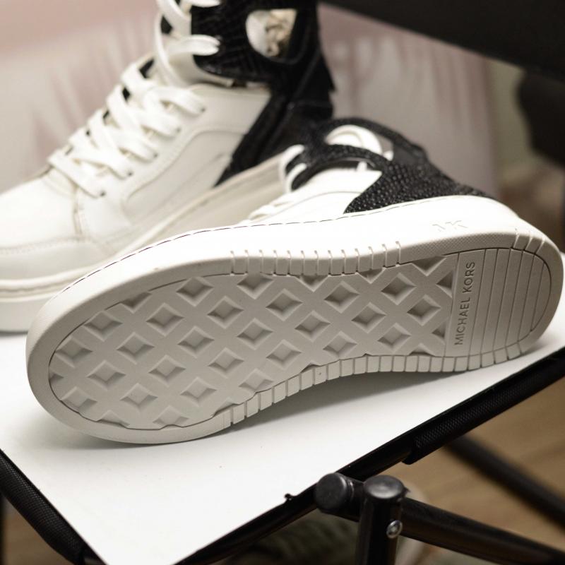 Giầy Michel Kors Matson High Top Multi Tech Canvas Sneakers