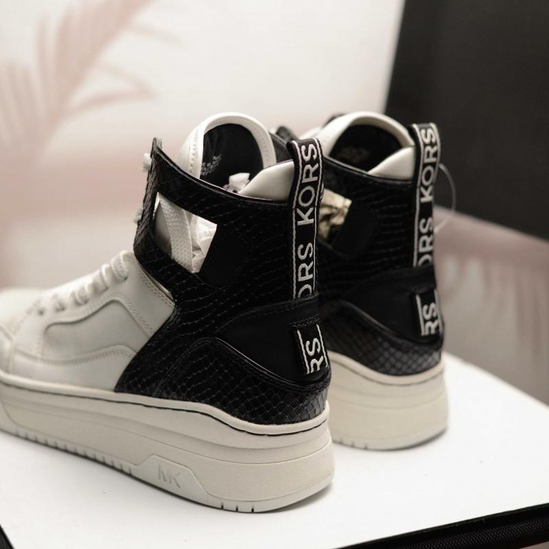 Giầy Michel Kors Matson High Top Multi Tech Canvas Sneakers