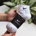 Tất Vớ Thể Thao Nike Dri-fit Everyday - Trắng Cổ Lửng / 3 Đôi