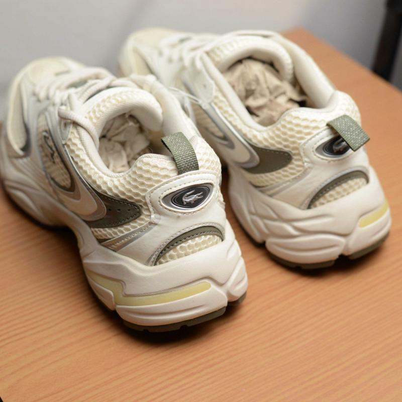 Giầy Lacoste White & Green  Storm 96 2k Trainers