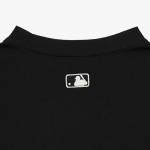 Áo thun MLB unisex cổ tròn tay ngắn in hình thời trang