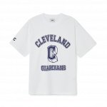 Áo thun MLB Varsity Overfit Short Sleeve Cleveland Guardians