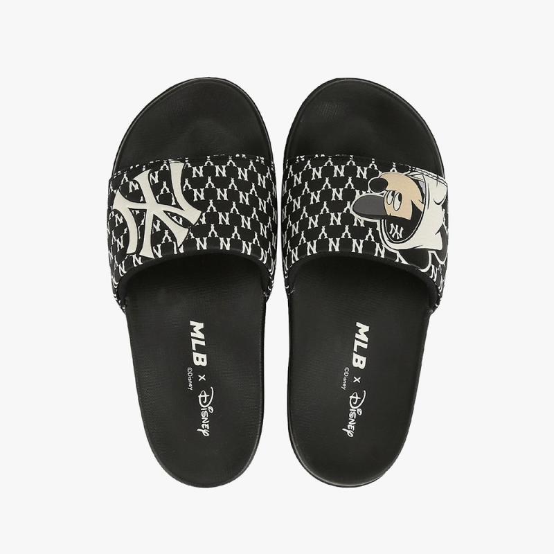 Dép MLB Slide X Disney Yankee Black