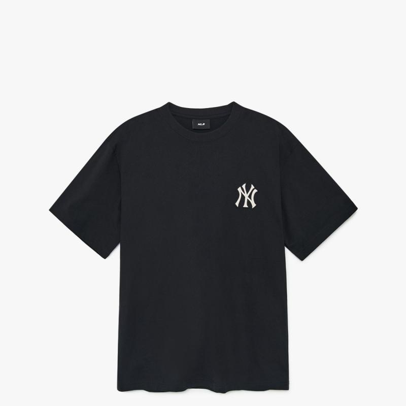 Áo thun MLB unisex cổ tròn tay ngắn Classic Monogram Big Logo