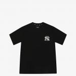 Áo thun cổ tròn ngắn tay White New York Monogram