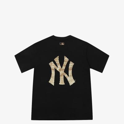 Áo thun cổ tròn ngắn tay Golden New York Monogram