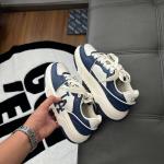 Giày MLB Chunky Liner Basic LA WHITE/NAVY