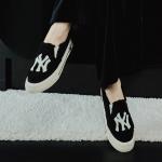 Giày Mlb Mule Slipon Fleece Basic New York Yankees "Đen"