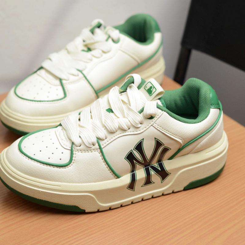 Giày MLB Chunky Liner New York Yankees 'White Green'