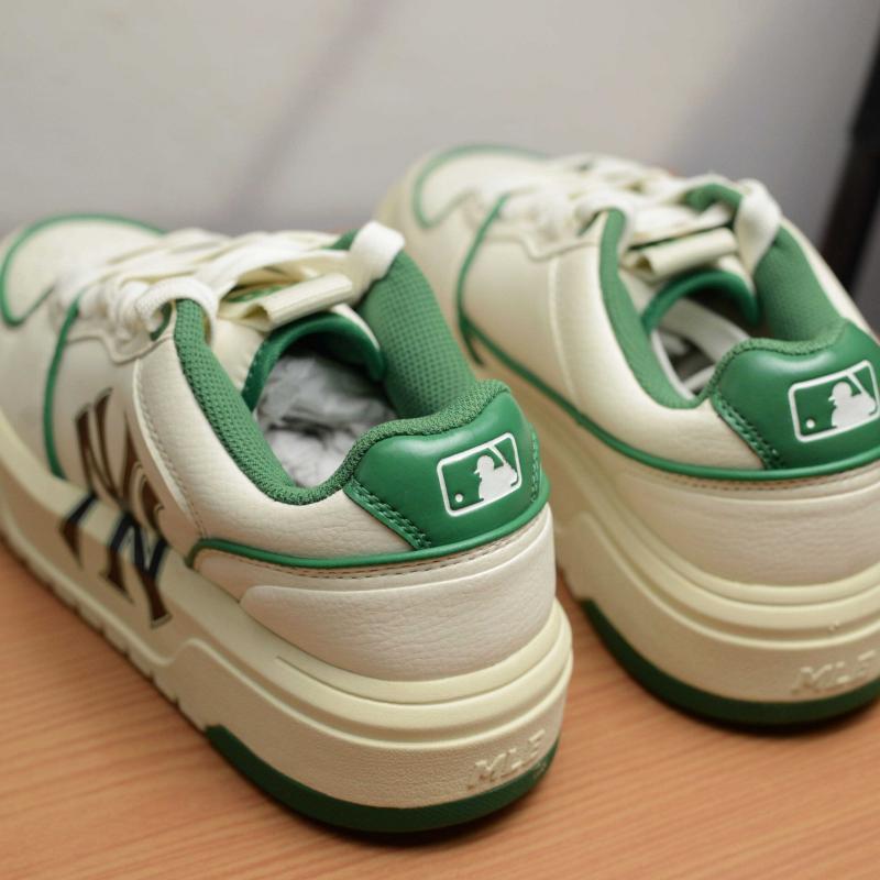 Giày MLB Chunky Liner New York Yankees 'White Green'
