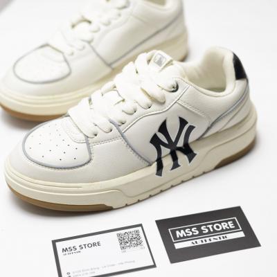 Giày MLB Chunky Liner Low New York Yankees Ivory