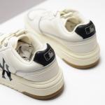 Giày MLB Chunky Liner Low New York Yankees Ivory