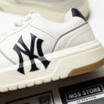 Giày MLB Chunky Liner Low New York Yankees Ivory