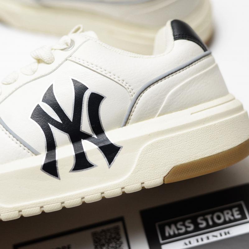Giày MLB Chunky Liner Low New York Yankees Ivory