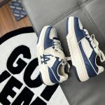 Giày MLB Chunky Liner Basic LA WHITE/NAVY