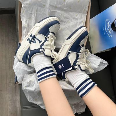 Giày MLB Chunky Liner Basic LA WHITE/NAVY