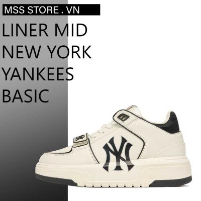 Giày MLB Chunky Liner Mid Basic New York Yankees