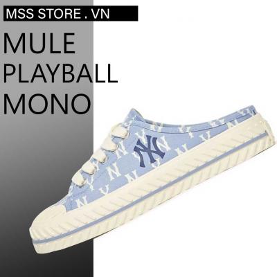 Giày MLB Playball Mule monogram New York Yankees