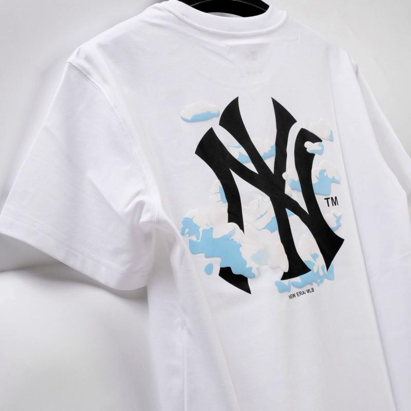 Áo Thun New Era x MLB Short Sleeves Clouds Neyyan White