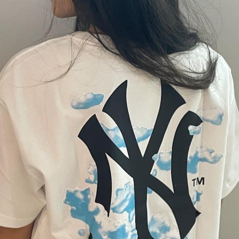 Áo Thun New Era x MLB Short Sleeves Clouds Neyyan White