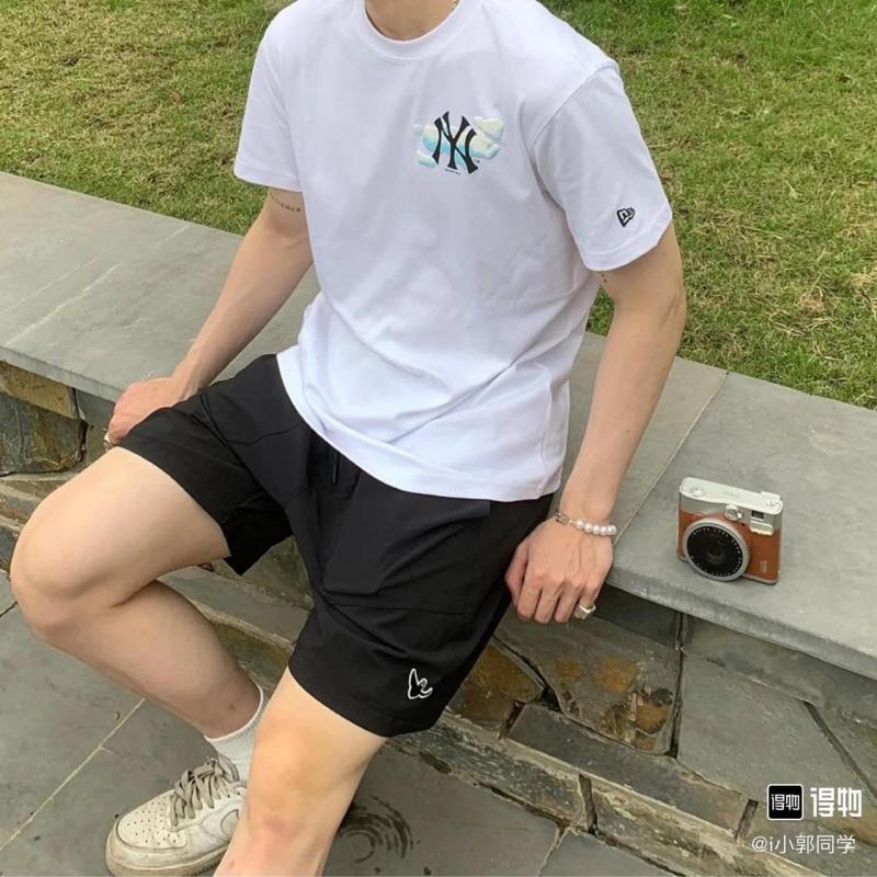 Áo Thun New Era x MLB Short Sleeves Clouds Neyyan White