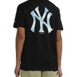 Áo thun New era- MLB New York Yankees Ne Sailor Club- Cloud Black Regular Short Sleeve T-Shirt