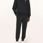 Áo Nỉ Nike Club Swoosh Crew Sweatshirt - Đen